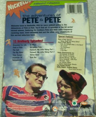The Adventures of Pete and Pete - Season Two DVD Disc Set RARE oop 2