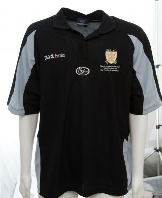 Hull Fc 2006 Player Issue Rugby League Grand Final Polo Shirt Xl Isc Rare