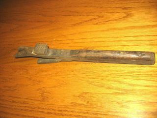 Antique Double Sided Roof And Fence Nail Puller And Hammer