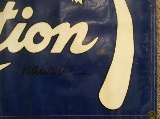 LOCAL MOTION Hawaii LARGE SIGN.  Very rare.  3ft wide x 2ft high. 2