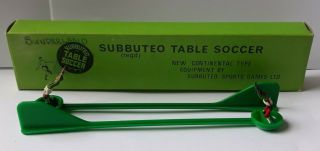 Subbuteo Set C102: 2 X Diving Goalkeepers Rare Football Accessories Boxed
