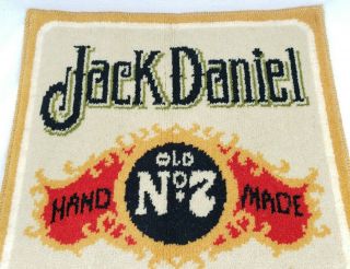 Vintage 1970s Jack Daniels Wall Rug Sign 27 