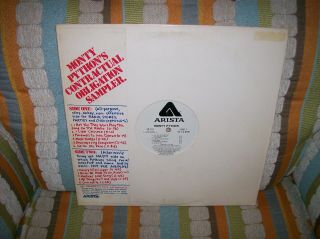 Monty Python 11 - Track Very Rare Promotional Only 12 - Inch From 1980