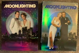 Moonlighting - Seasons 1,  2,  3 (dvd,  2005) Rare,  Oop