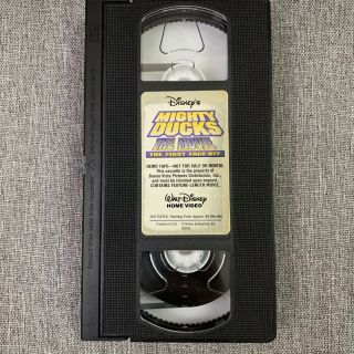 RARE Demo Tape Disney’s Mighty Ducks The Movie: The First Face - Off (VHS,  1997) 3