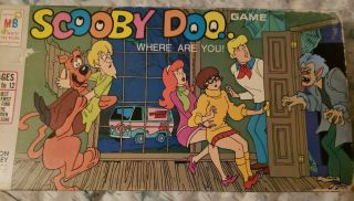 Rare Complete 1973 Vintage Scooby Doo Where Are You 4318 Board Game