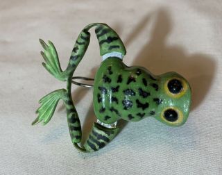 Vintage Luhr Jensen Frog Legs Mechanical Fishing Lure