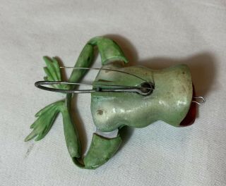 Vintage Luhr Jensen Frog Legs Mechanical Fishing Lure 3