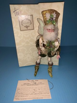 Mark Roberts Peace Fairy Elf 51 - 02418 Small 11” Cert Authenticity Rare