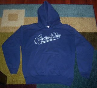 Rare Authentic Vintage Promo - Only Green Day Benchwarmer Hoody Concert/tour L