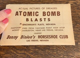 Atomic Bomb Blasts Photos Benny Binion 
