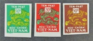 Nystamps Viet Nam,  Dp Stamp Og Nh Imperf Proof Rare