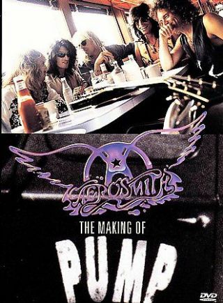 Aerosmith - The Making Of Pump (dvd,  1997) Steven Tyler Rare Dvd