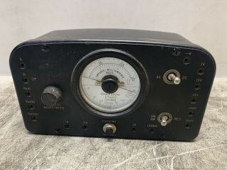 Vintage Western Electric Portable Volt Ohms Amperes Milliamp Meter D - 166852 Rare