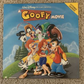 Disney’s A Goofy Movie Letterbox Laserdisc - Very Rare