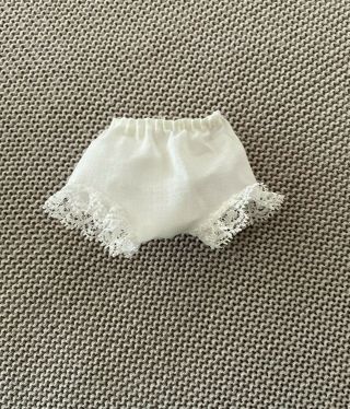 Madame Alexander Doll White Cotton W/ Lace Panties Underwear For 7 - 8 " Doll