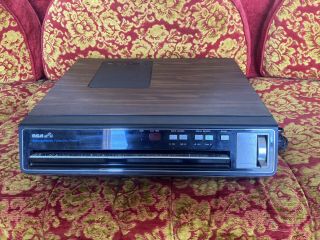 Rare Vtg Rca Selectavision Video Disc Videodisc Ced Player Sft 100w