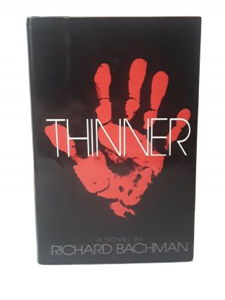 Thinner - Stephen King - Richard Bachman - First/1st Edition/2nd Printing - 1984 - Rare