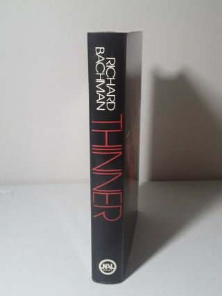 Thinner - Stephen King - Richard Bachman - First/1st Edition/2nd Printing - 1984 - RARE 3