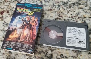 Rare Back To The Future Iii On Betamax - Beta Not Vhs - Bttf Part 3