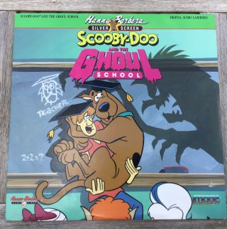 Scooby Doo & The Ghoul School Id8374ha Laserdisc Rare Animated Movie