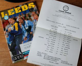 Leeds United V Queen 
