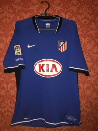 Rare Atletico Madrid 2007 - 2008 Away Football Shirt Jersey Maglia