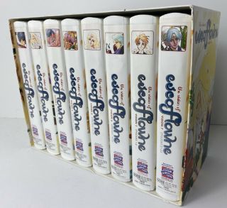 Vision Of Escaflowne Esca Flowne Box Set (vol 1 - 8) [vhs] Box Set Rare Anime