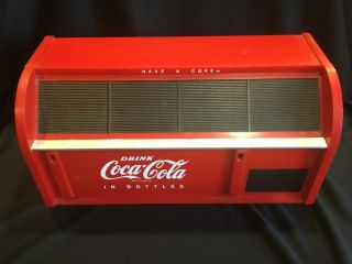 Rare Vintage Coca Cola Bread Box Made To Look Like Vintage Cooler Machine