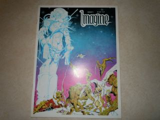Imagine Issue 5.  April,  1979.  Fantasy Comic With Adult Content.  B & W