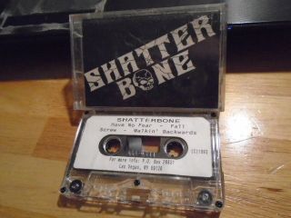 Mega Rare Shatterbone Demo Cassette Tape Prog I Am Rock Unreleased Klepacki 1993