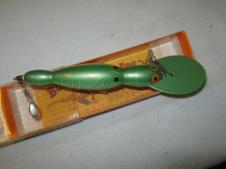 Vintage BOMBER Fishing Lure with Papers waterdog 1743 2