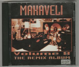 Makaveli - Volume 8: The Remix Album [1999 Cd] 2pac Oop Rare