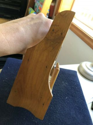 Vintage Braun wooden test tube rack 2 2