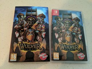 Wulverblade Nintendo Switch Rare Games Complete With Cards And Sticker