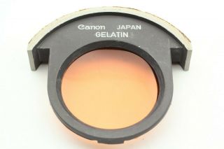 【rare N Mint】canon Drop In Old Gelatin Filter From Japan 631