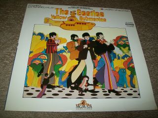 Yellow Submarine Laserdisc Ld Very Rare The Beatles