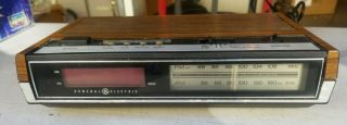 1990s Vintage Alarm Clock Am/fm Radio General Electric Ge 7 - 4633d ✅ 2.  C5