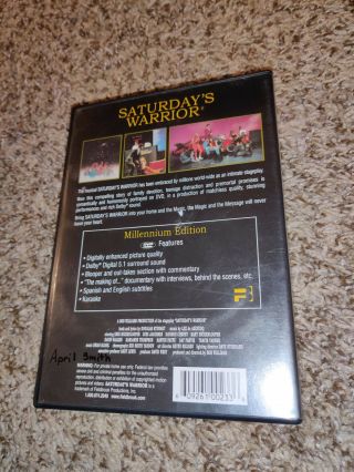Saturday ' s Warrior 2000,  Millennium Edition,  LDS,  Mormon DVD.  RARE 2