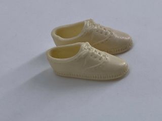 Vintage Barbie 1960’s White Tennis Shoes Mattel - Japan