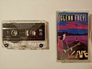 Glenn Frey Live Cassette Tape Eagles Rare Tbl2
