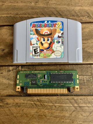 Mario Party 2 Nintendo 64 N64 - Authentic And Cleaned Rare