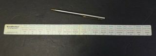 RARE WordPerfect ball point pen and Mac Keyboard command strip Word Perfect over 2