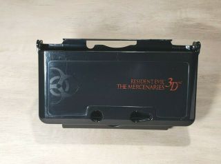 Resident Evil The Mercenaries 3d Limited Promo 3ds Hard Shell Case Only - Rare