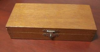 Vintage/Antique Anatomy Biology Student Discetion Kit in Wooden Box 3