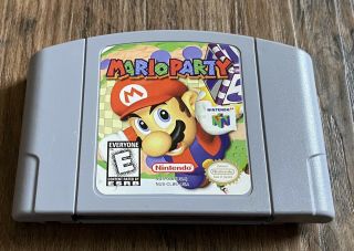 Rare Mario Party 1 Authentic Nintendo 64 N64 Video Game Label S&h