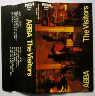 Abba - The Visitors - Rare Argentina Cassette