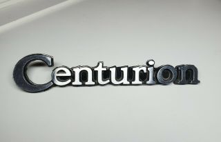 Rare:1973 Buick Centurion Convertible Drivers Side Fender Emblem Oem.  1237833 2