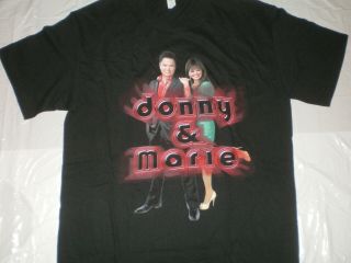 Donny & Marie Osmond Las Vegas T Shirt Size Medium Rare & Out Of Production