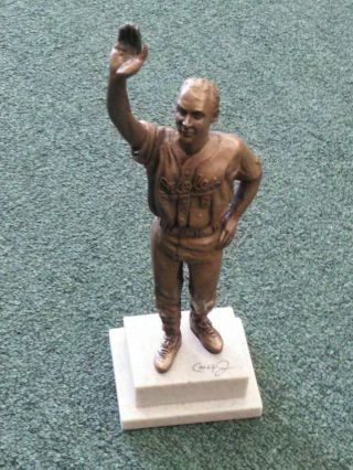 Cal Ripken Jr Minature Bronze Statue 2131 Rare Awesome 10 3/4 Inches Value $150